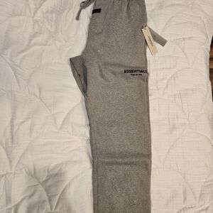Essentials Gray Men's Pants